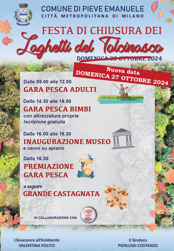 EVENTO ANNULLATO: Chiusura invernale dell'Oasi di Tolcinasco