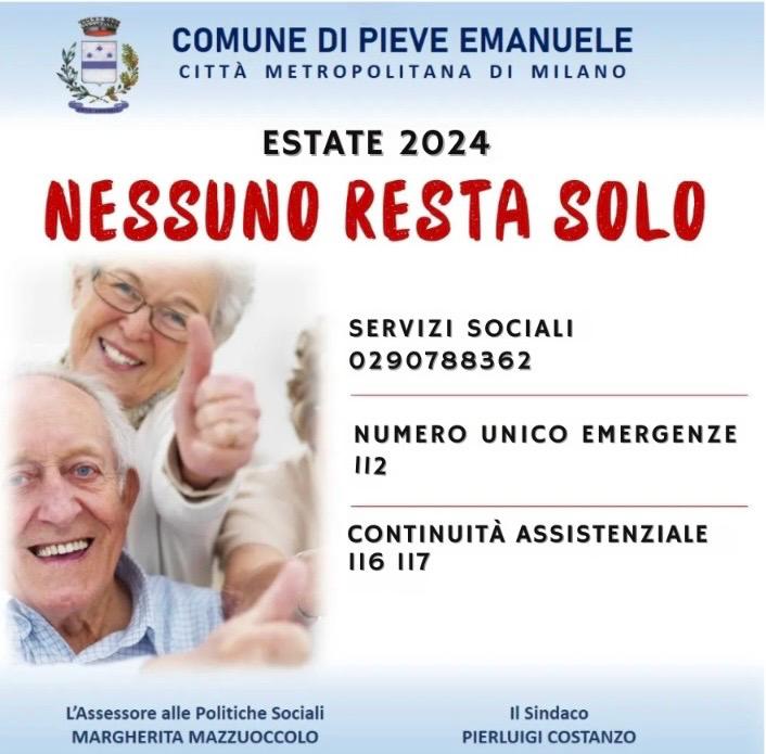 Estate: nessuno resta solo